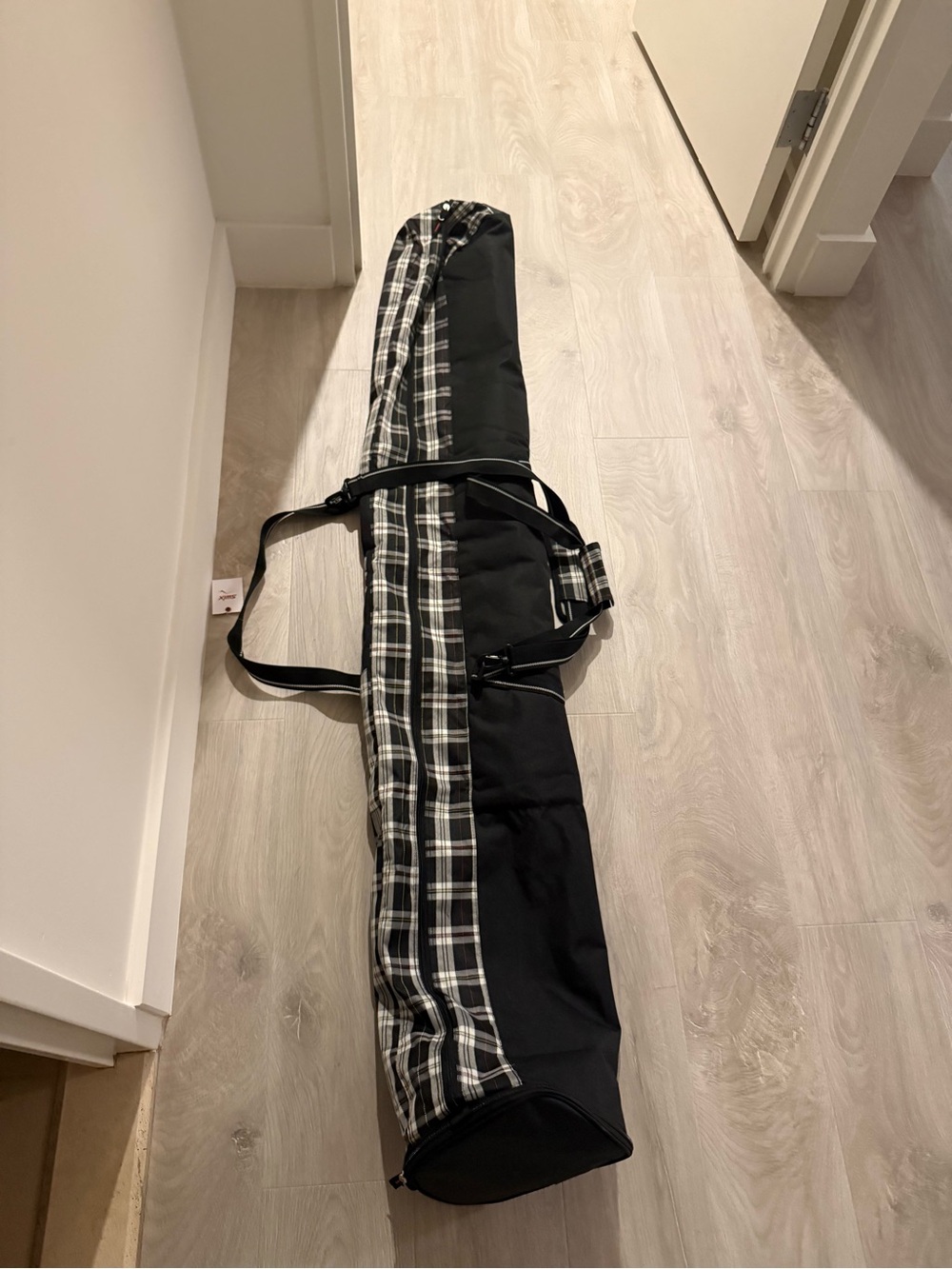 Swix Padded Ski Bag - plaid NWT